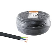 Кабель ВВГ-П нг(А)-LS 3х2,5 ок(N, PE)-0,66 ГОСТ (100м) TDM