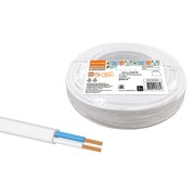 Провод ПУГСП 2х4 (5м), белый Народный
