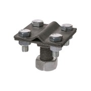 Зажим прута с болтовым креплением к муфте 4-х болтовой, прут Ø6-10 мм, М16, термодиффузия (упак. 1 шт.) TDM