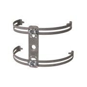 Крепление молниеприемного стержня до 2 м регулируемое для круглого конька ДМР16.ТД, М16, термодиффузия