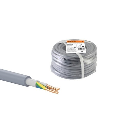 Кабель NYM-J 3х2,5-0,66 (10м) TDM Кабель NYM-J 3х2,5-0,66 (10м) TDM