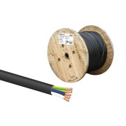 Кабель ВВГнг(А)-FRLS 5х6 ок(N, PE)-0,66 ГОСТ TDM