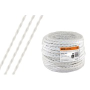 Ретро провод "Эко" 2х1,5 витой ГОСТ белый (20м) TDM