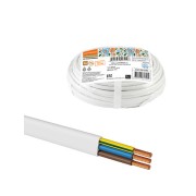 Шнур ШВВПмб 3х0,75 (5м), белый Народный