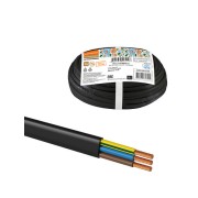 Шнур ШВВПмб 3х0,75 (10м), черный Народный