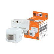 Датчик движения на прожектор ДДПр-01 (белый) 1100Вт, 5-480с, 12м, 5+Лк, 120гр, IP44, TDM