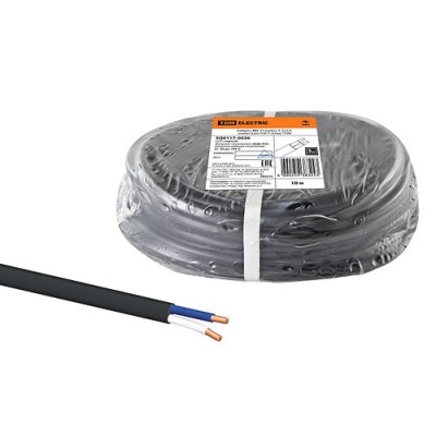 Кабель ВВГ-П нг(А)-LS 2х2,5 ок(N)-0,66 ГОСТ (10м) TDM Кабель ВВГ-П нг(А)-LS 2х2,5 ок(N)-0,66 ГОСТ (10м) TDM