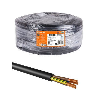 Кабель КГТП-ХЛ 4х4(N)-0,66 - 3 ГОСТ (100м) TDM Кабель КГТП-ХЛ 4х4(N)-0,66 - 3 ГОСТ (100м) TDM