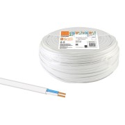 Провод ПУГСП 2х1,5 (100м), белый Народный