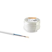 Провод ПВС 2х0,75 ГОСТ (5м), белый TDM