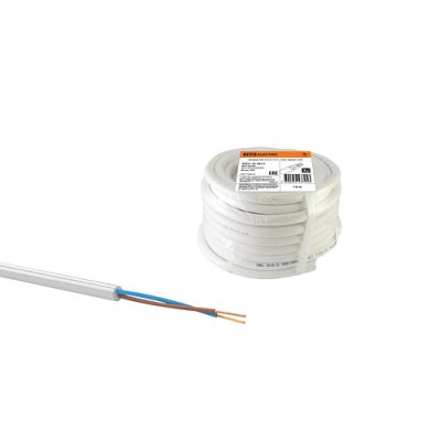Провод ПВС 2х1,5 ГОСТ (10м), белый TDM Провод ПВС 2х1,5 ГОСТ (10м), белый TDM