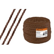 Ретро провод "Эко" 3х2,5 витой ГОСТ коричневый (20м) TDM