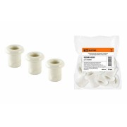 Керамический проходной изолятор для провода белый (10шт) TDM