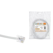 Телефонный удлинитель народный 3м, белый