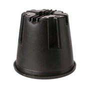 Держатель для плоской кровли крестовой фиксатор для прута Ø8-10 мм, без бетона, ПП (упак. 1 шт.) TDM