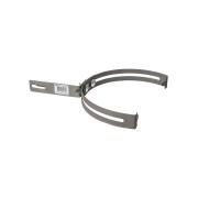 Держатель регулируемый Ø230-350 мм на круглый конек, для прута Ø6-10 мм, стальной крюк, термодиффузия (упак. 1