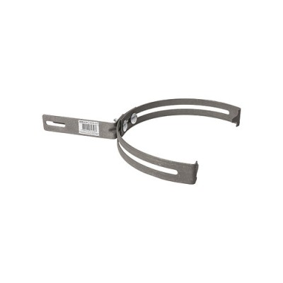 Держатель регулируемый Ø230-350 мм на круглый конек, для прута Ø6-10 мм, стальной крюк, термодиффузия (упак. 1 Держатель регулируемый Ø230-350 мм на круглый конек, для прута Ø6-10 мм, стальной крюк, термодиффузия (упак. 1