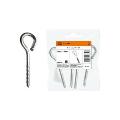 Крюк-шуруп ВТ 8 TDM Крюк-шуруп ВТ 8 TDM