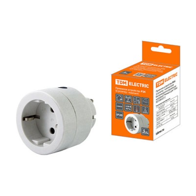 Приемное устройство Р2К (в розетку - компакт) для беспроводного управления нагрузкой "Уютный дом" TDM Приемное устройство Р2К (в розетку - компакт) для беспроводного управления нагрузкой "Уютный дом" TDM