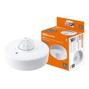 Датчик движения потолочный ДДП-02 1100Вт, 5-480с, 2-12м, 5+Лк, 160(сбоку)+360(сверху) гр, IP33 TDM