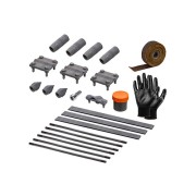 Комплект контура заземления №2, для частного дома, на основе стальных оцинкованных стержней D16 7,2м,