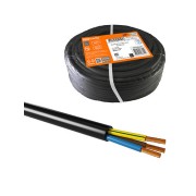 Провод ПВС 3х4 ГОСТ (30м), черный TDM