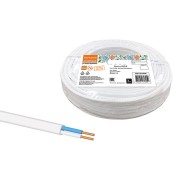 Провод ПУСП 2х2,5 (5м), белый Народный