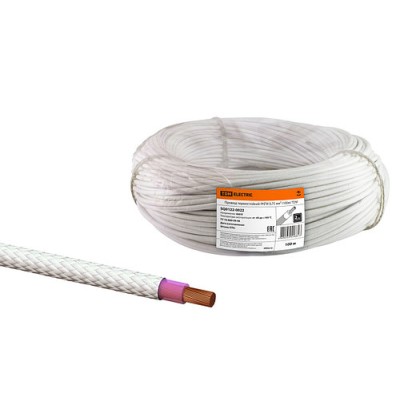 Провод термостойкий РКГМ 0,75 мм² (100м) TDM Провод термостойкий РКГМ 0,75 мм² (100м) TDM