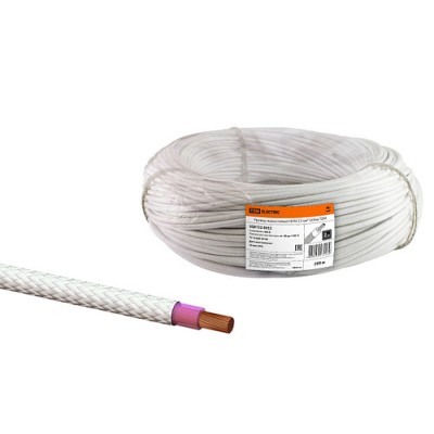 Провод термостойкий РКГМ 2,5 мм² (200м) TDM Провод термостойкий РКГМ 2,5 мм² (200м) TDM