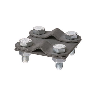 Зажим контрольный 57х57 мм прут-прут Ø6-10 мм, термодиффузия (упак. 1 шт.) TDM Зажим контрольный 57х57 мм прут-прут Ø6-10 мм, термодиффузия (упак. 1 шт.) TDM