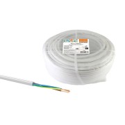 Провод ПВСмб 3х2,5 (5м), белый Народный