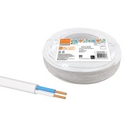 Провод ПУСП 2х4 (5м), белый Народный