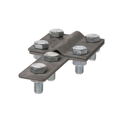 Зажим контрольный полоса-прут , полоса 40х4 - прут Ø6-10 мм, термодиффузия (упак. 1 шт.) TDM Зажим контрольный полоса-прут , полоса 40х4 - прут Ø6-10 мм, термодиффузия (упак. 1 шт.) TDM