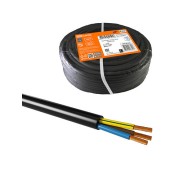 Провод ПВС 3х6 ГОСТ (50м), черный TDM