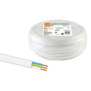 Провод ПУГСП 3х2,5 (100м), белый Народный