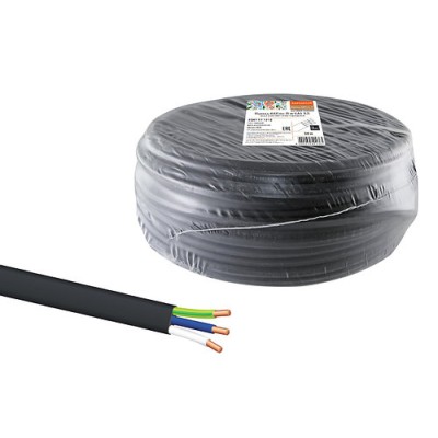 Провод ВВГмб-П нг(А)-LS 3х2,5 220/380 (50м) Народный Провод ВВГмб-П нг(А)-LS 3х2,5 220/380 (50м) Народный