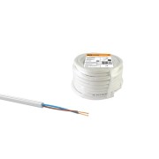 Провод ПВС 2х1,5 ГОСТ (5м), белый TDM