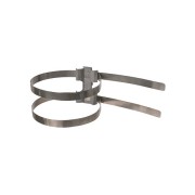 Держатель хомут сдвоенный Ø80-300 мм для изоляционной штанги, М16, термодиффузия (упак. 1 шт.) TDM