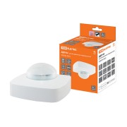 Датчик движения потолочный ДДП-04 2000Вт, 10-1800с, 4х20м , 3+лк, 120(сбоку)+360(сверху)гр, IP20, TDM