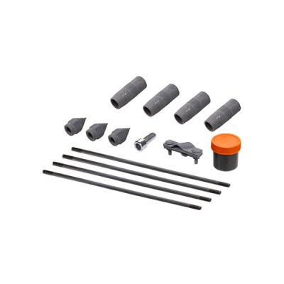 Комплект для контура заземления №12 на основе стальных оцинкованных штырей, 6 м, штыри заземления Ø16 мм, М16, Комплект для контура заземления №12 на основе стальных оцинкованных штырей, 6 м, штыри заземления Ø16 мм, М16,