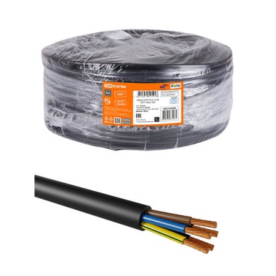 Кабель КГТП-ХЛ 5х1(N,PE)-0,66 - 3 ГОСТ (100м) TDM Кабель КГТП-ХЛ 5х1(N,PE)-0,66 - 3 ГОСТ (100м) TDM