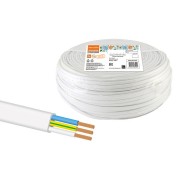 Провод ПУГСП 3х4 (100м), белый Народный