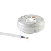 Шнур ШВВПмб 2х0,75 (200м), белый Народный