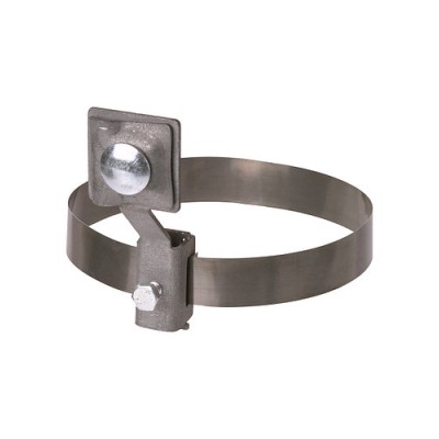 Держатель хомут Ø10-200 мм нержавеющая сталь, с выносом для прута Ø6-10 мм, стальной зажим (упак. 1 шт.) TDM Держатель хомут Ø10-200 мм нержавеющая сталь, с выносом для прута Ø6-10 мм, стальной зажим (упак. 1 шт.) TDM