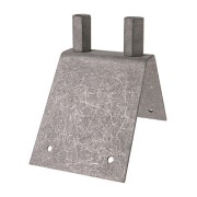 Крепление молниеприемного стержня до 2 м для острого конька, М16, термодиффузия (упак. 1 шт.) TDM