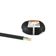 Шнур ШВВП 3х0,75 ГОСТ (5м), черный TDM