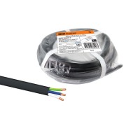 Кабель ВВГ-П нг(А)-LS 3х2,5 ок(N, PE)-0,66 ГОСТ (5м) TDM