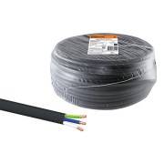 Кабель ВВГ-П нг(А)-LS 3х1,5 ок(N, PE)-0,66 ГОСТ (100м) TDM