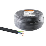 Кабель ВВГ-П нг(А)-LS 3х2,5 ок(N, PE)-0,66 ГОСТ (30м) TDM