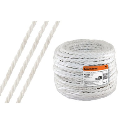 Ретро провод "Эко" 3х2,5 витой ГОСТ белый (50м) TDM Ретро провод "Эко" 3х2,5 витой ГОСТ белый (50м) TDM